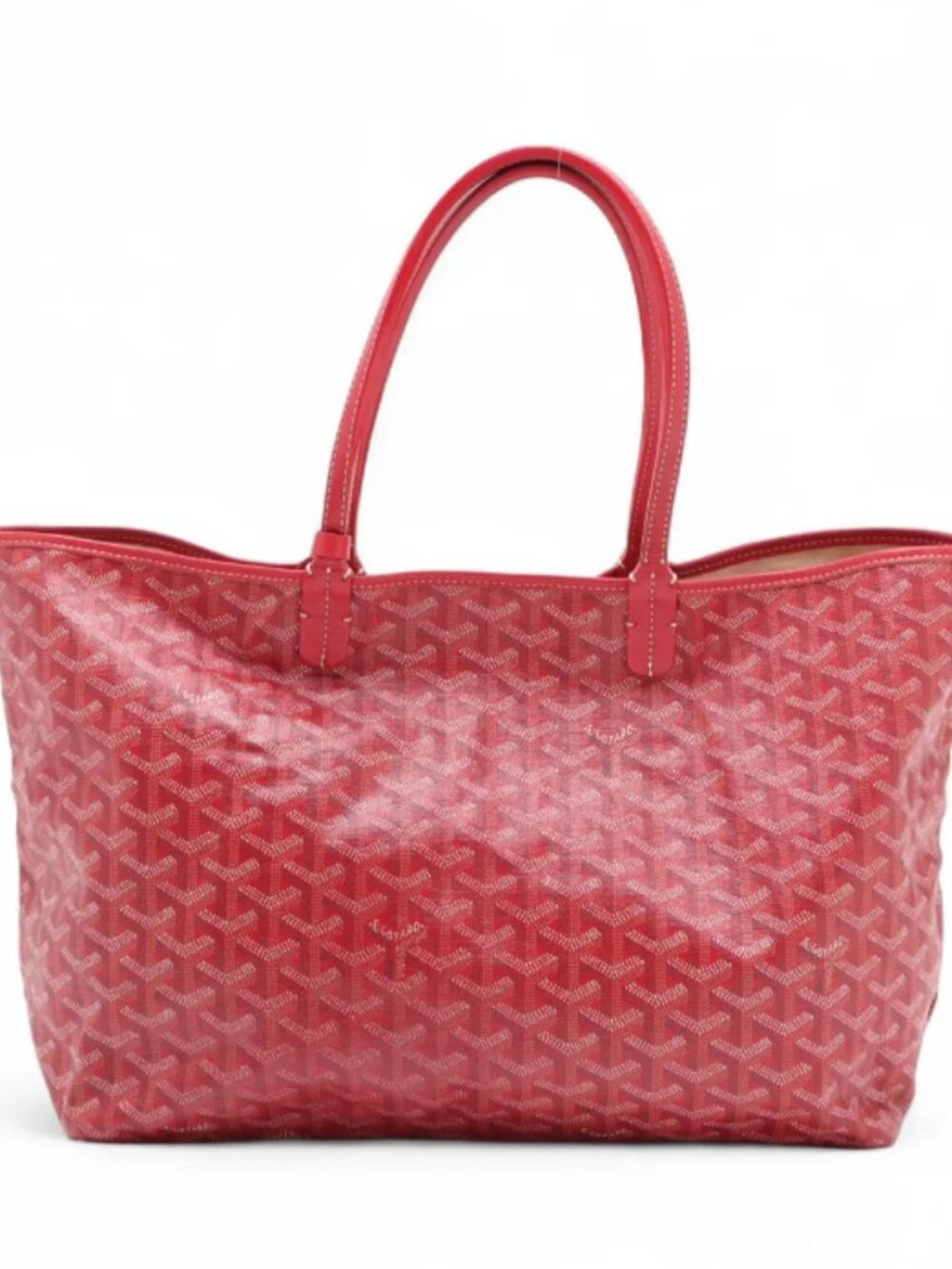 Goyard Saint Louis PM Tote Bag Red